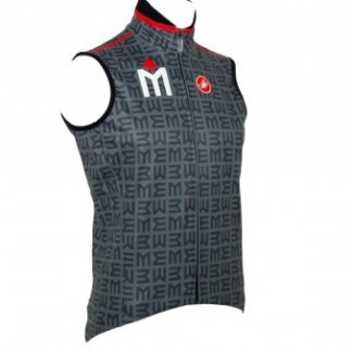 A close up of the front of a vest