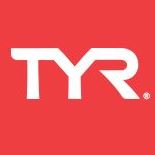 A red background with the word tyr in white.