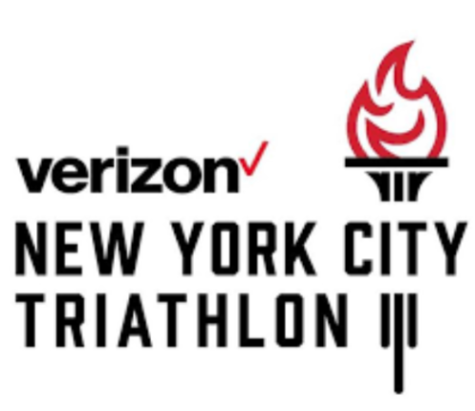 A logo for the new york city triathlon.
