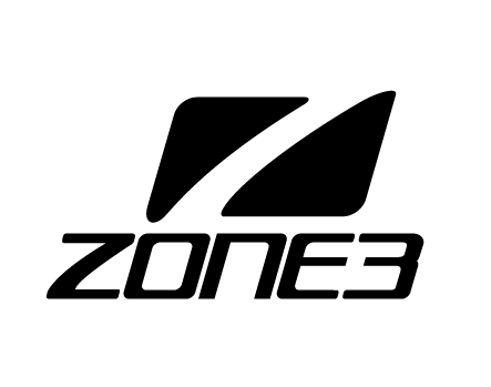 A black and white image of the logo for zone 3.